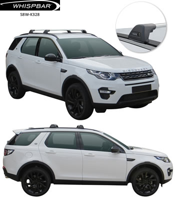 Land Rover Discovery Yakima Whispbar roof racks